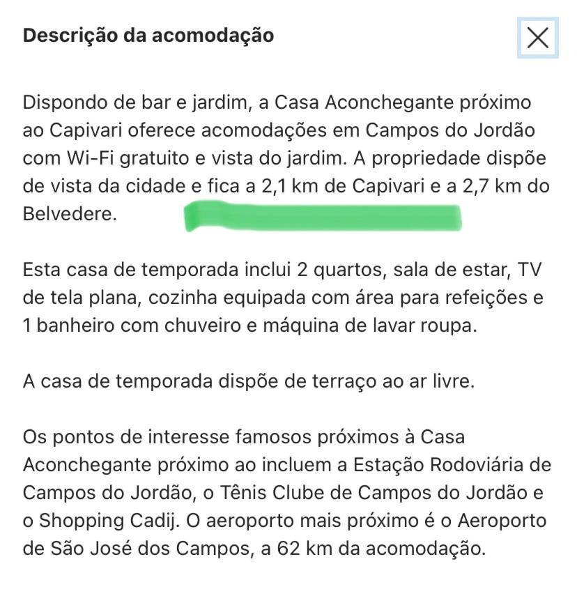 Apartamento Aconchegante Proximo Capivari Campos do Jordao Exterior photo